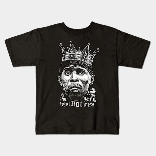 Omar Little, The Wire, Cult Classic Kids T-Shirt by PeligroGraphics